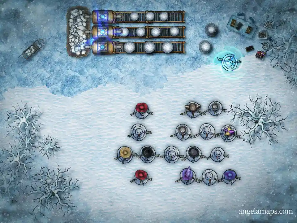 Only 6 days until Christmas! Check out this nostalgic Snowman map from 2021!