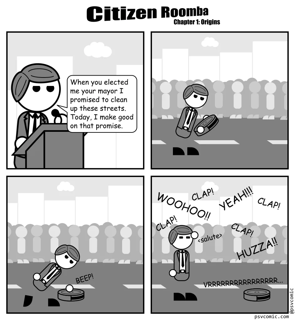 The Epic Origins of Citizen Roomba