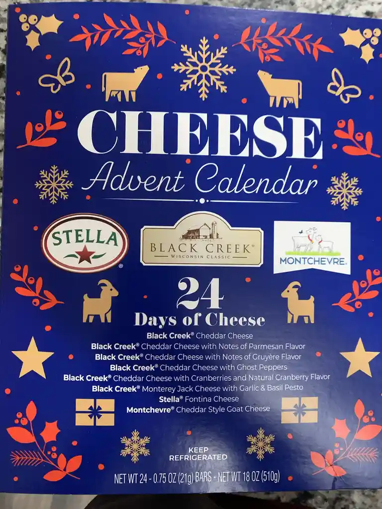 Cheesy Countdown: Day 3 of Advent
