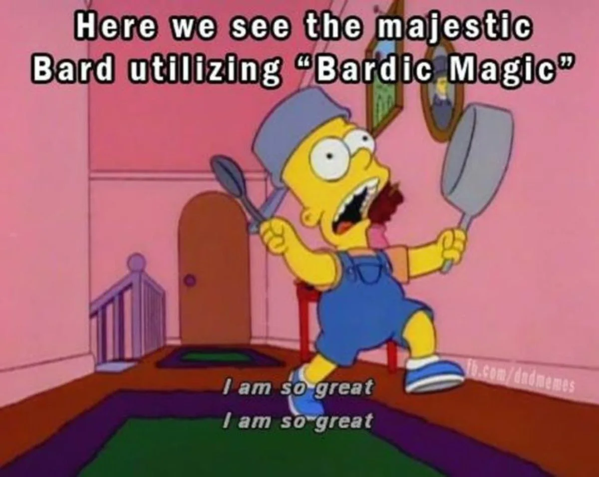 A cartoon image of Bart Simpson from The Simpsons, wearing a blue hat and overalls, standing on a red stool in a pink-walled…