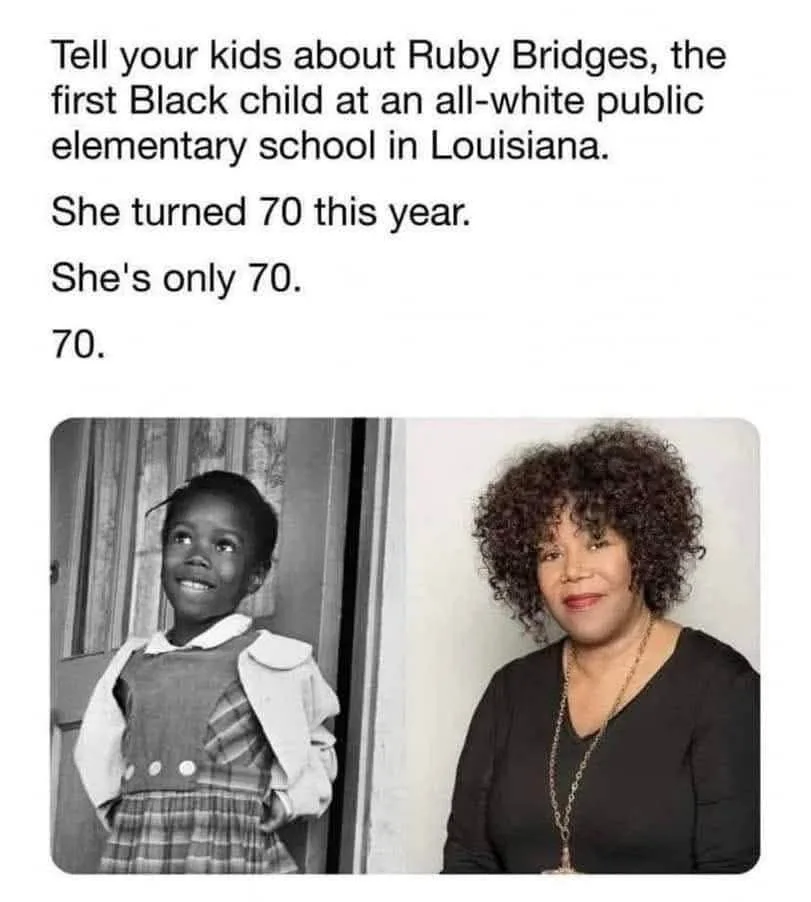 The image displays two side-by-side photos: a young Black girl in a dress and jacket smiling, and an adult Black woman with…