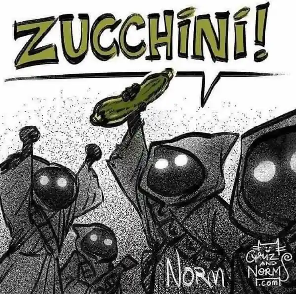 A black-and-white cartoon depicts several hooded, robotic-looking figures with glowing white eyes. One central figure raises…