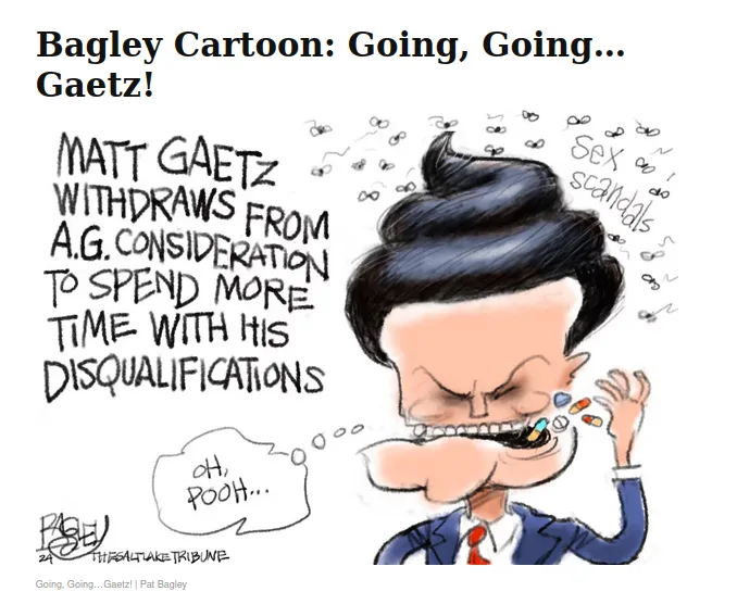 All I want now is to hear about his guilty verdict