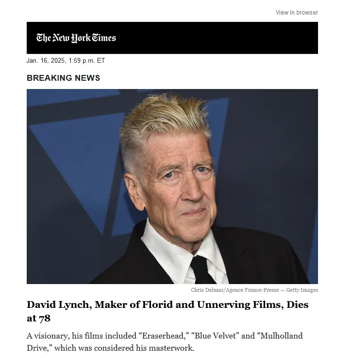 Well... this is unexpected.