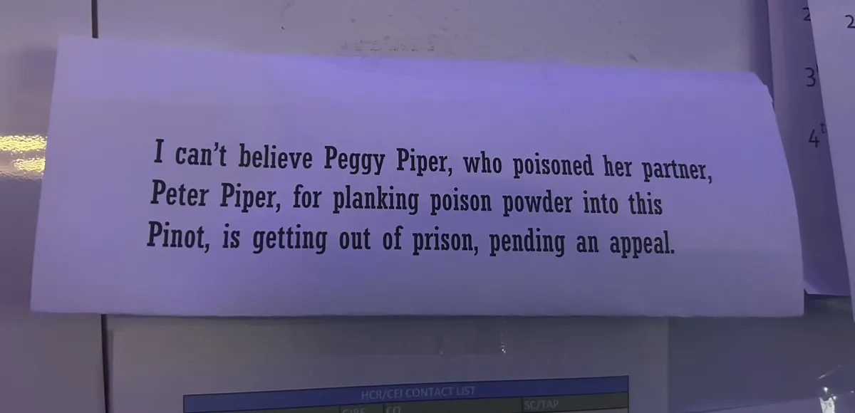 I put up a motivational quote at work to inspire everyone
