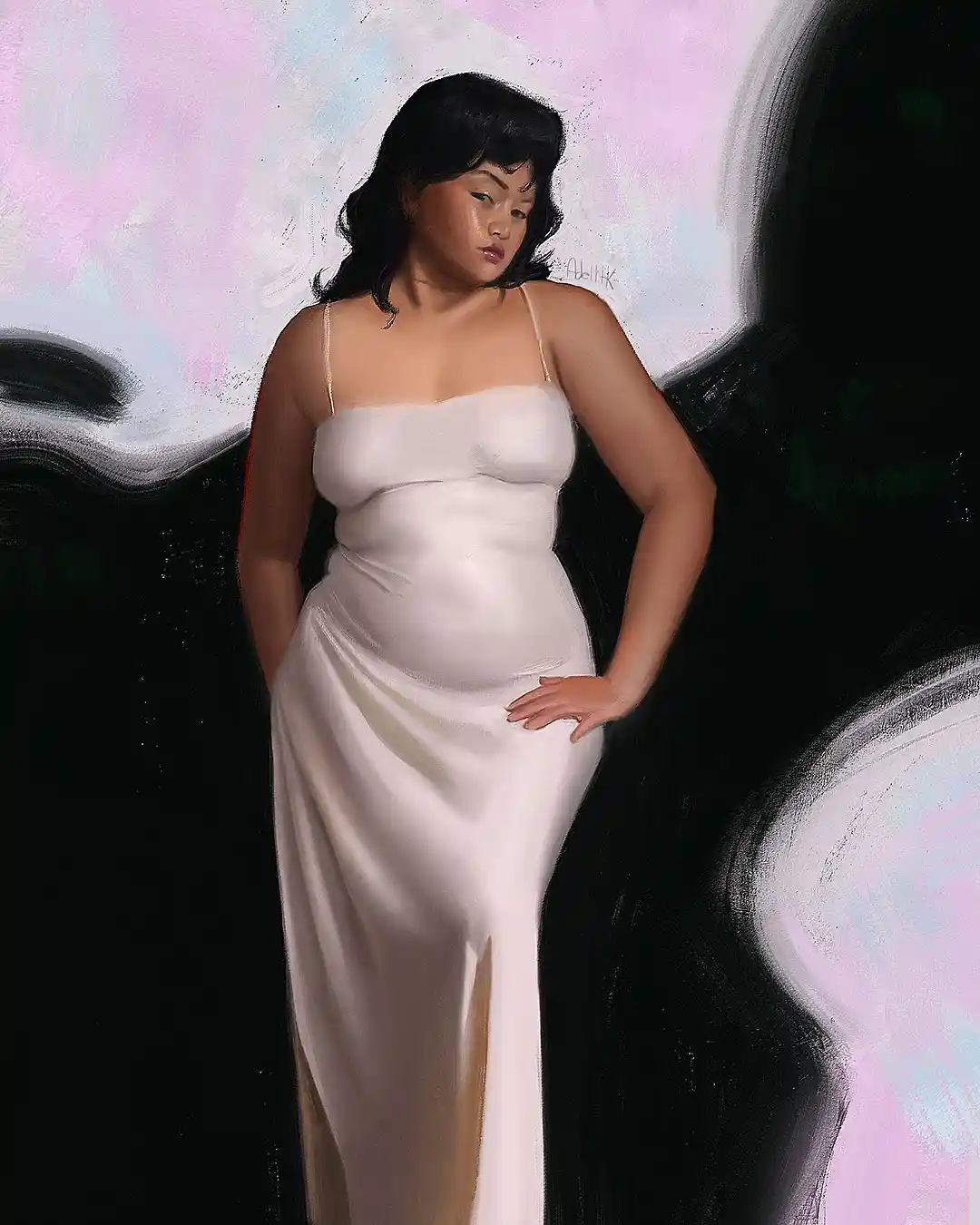 Here’s My Latest Masterpiece: A Portrait I Painted