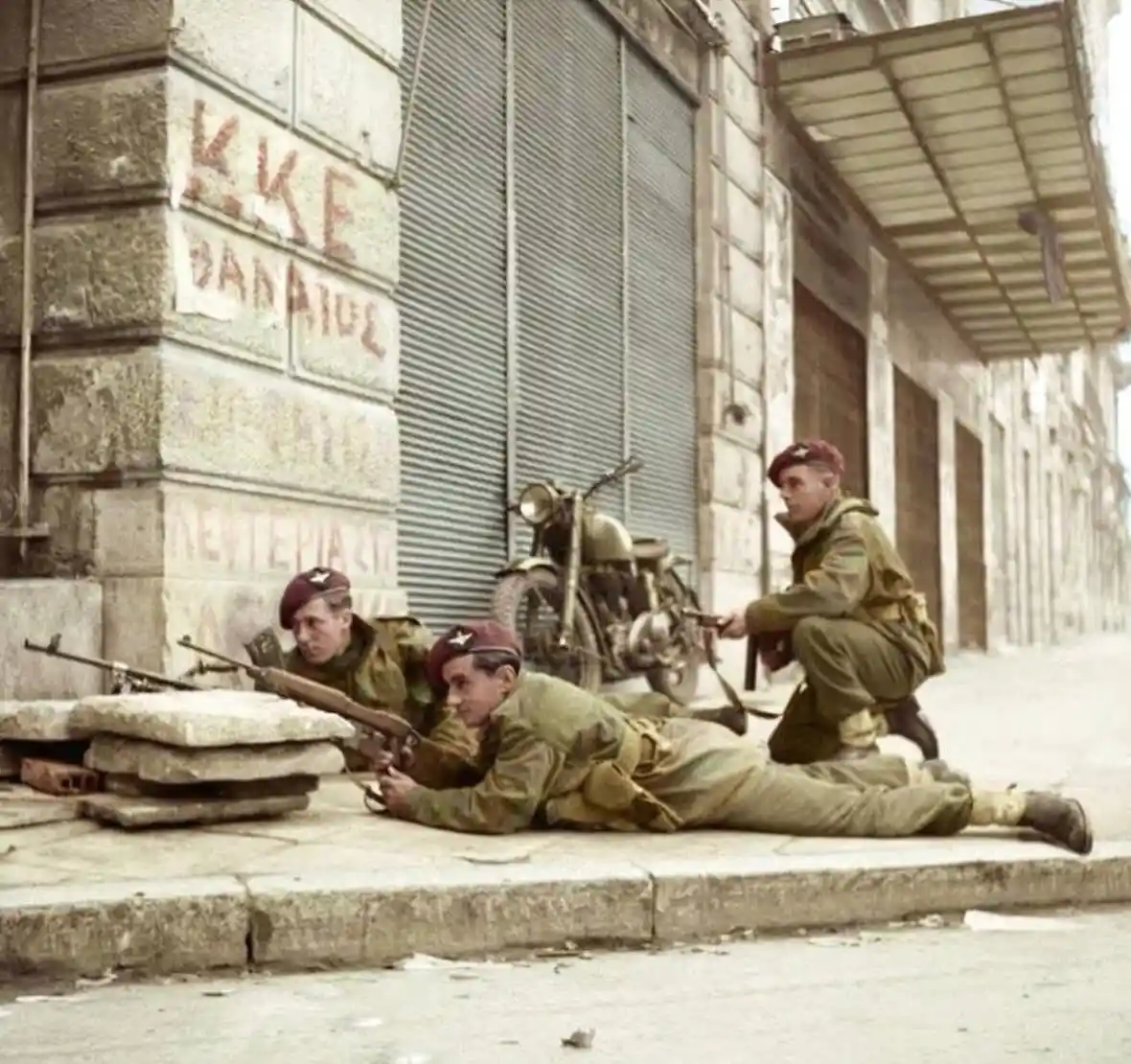 Brave Paratroopers of the 5th Scots Battalion - December 6, 1944
