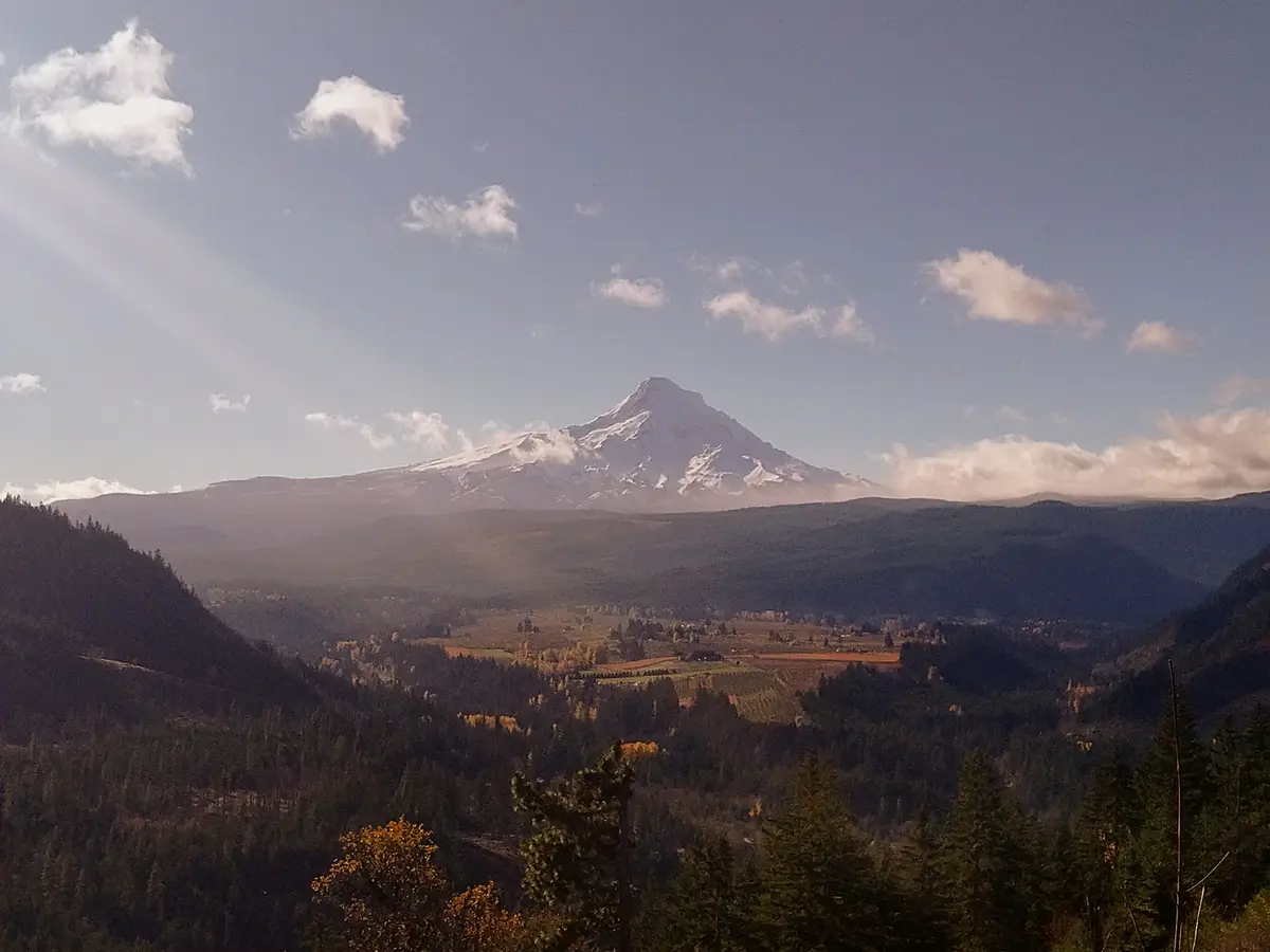 Mt. Hood's Autumn Splendor on the North Side