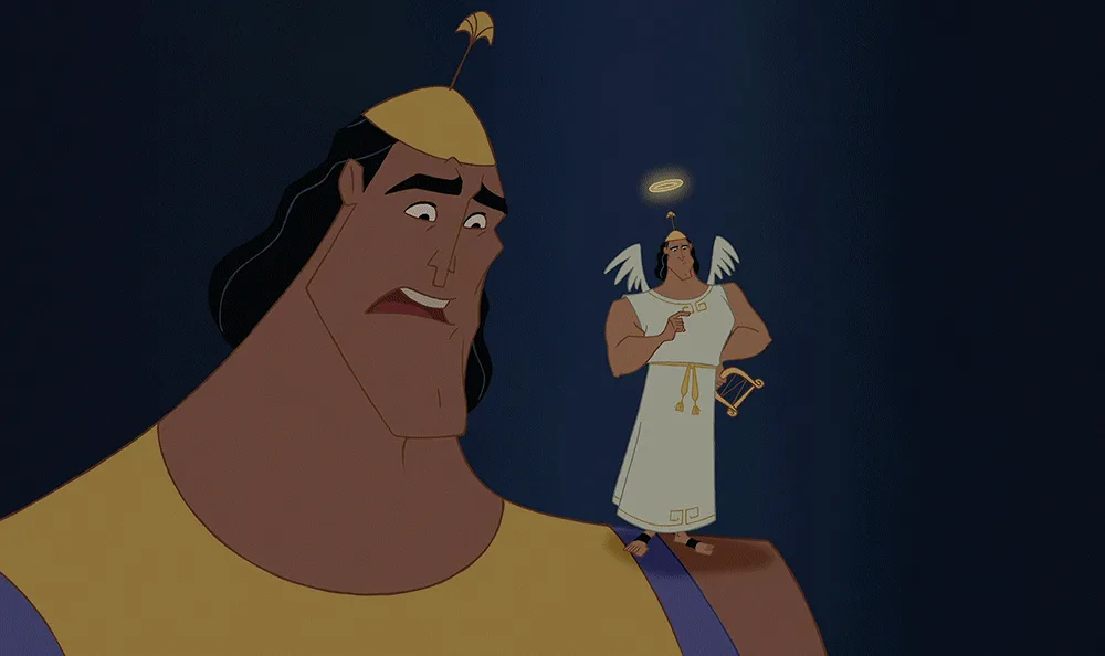 That moment when I ask Cleverbot for tips to hit the Imgur front page and it suggests posting Emperor's New Groove gifs.