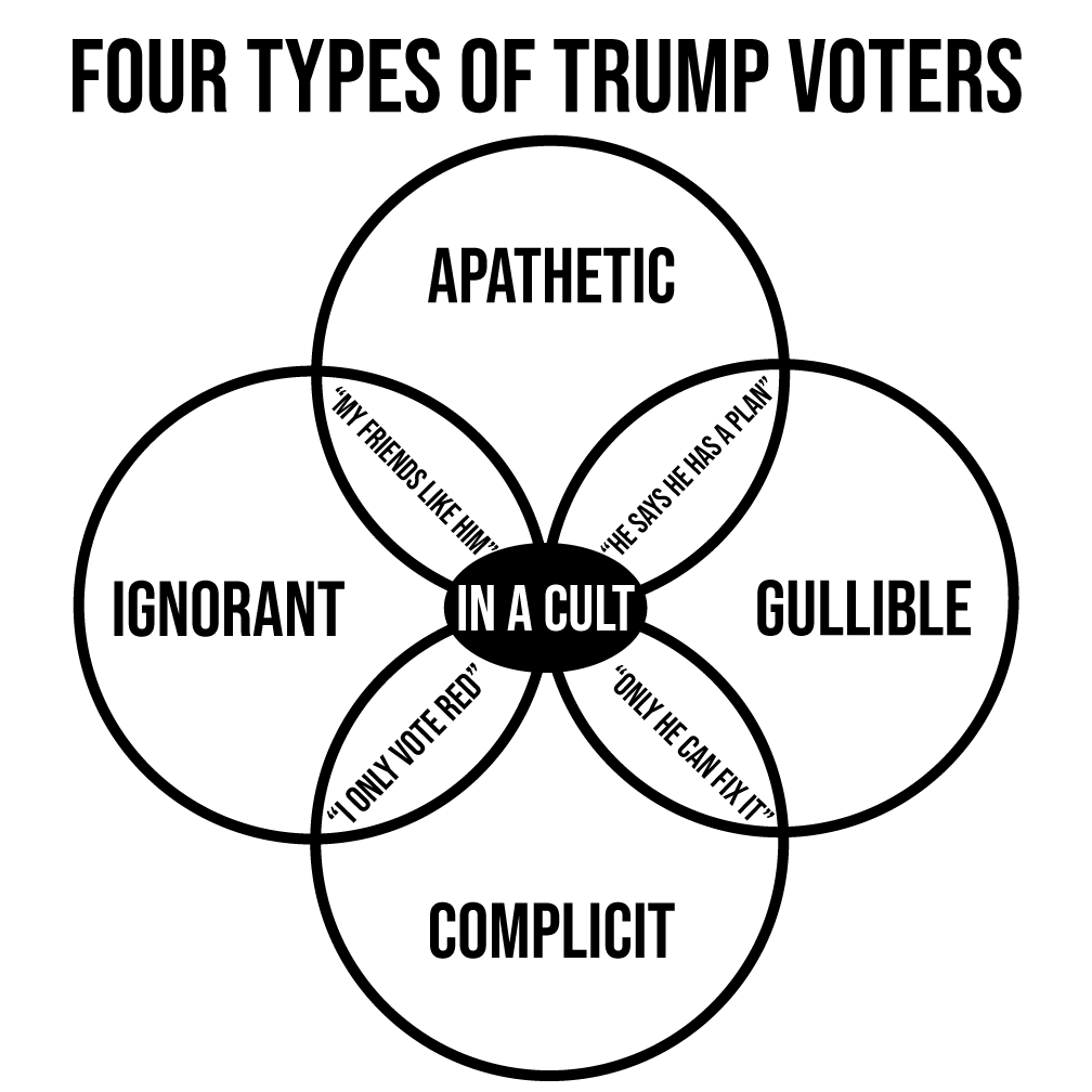 An Updated Look at the Four Types of Trump Voters