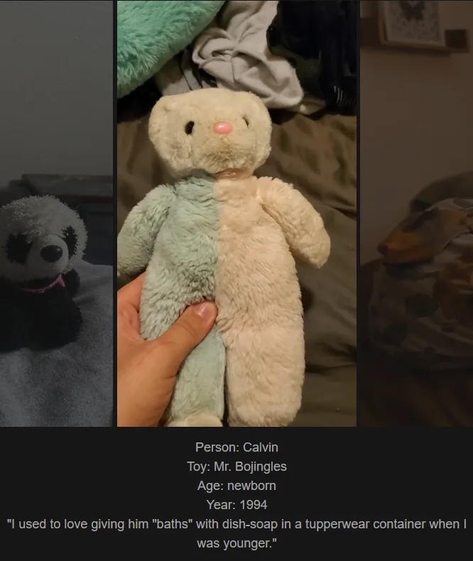Day 816: Join Me on My Journey Celebrating Childhood Toys at www.saidtheskinhorse.com! Meet Mr. Bojingles!