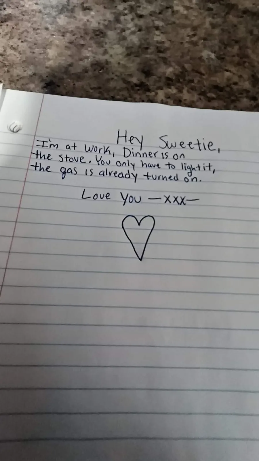 Those Sweet Little Notes from My Girlfriend Make My Day