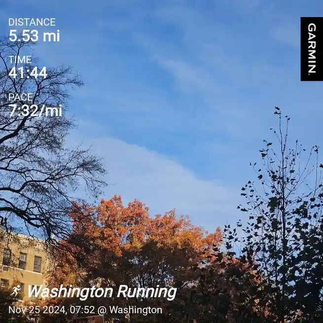 Embracing the daily grind of running.