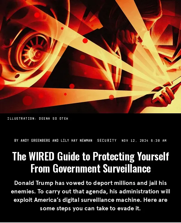 A stylized illustration shows a person in a hoodie holding a smartphone, with glowing red and orange light beams radiating…