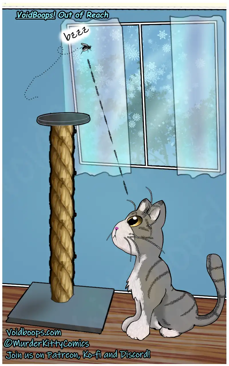 Out of Reach: A VoidBoops! Panel by MurderKittyComics!