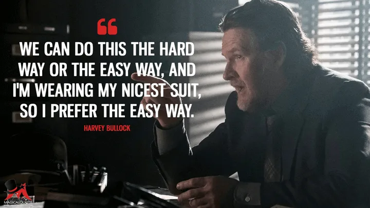 Gotham's Bullock Delivers Some of the Most Memorable Lines