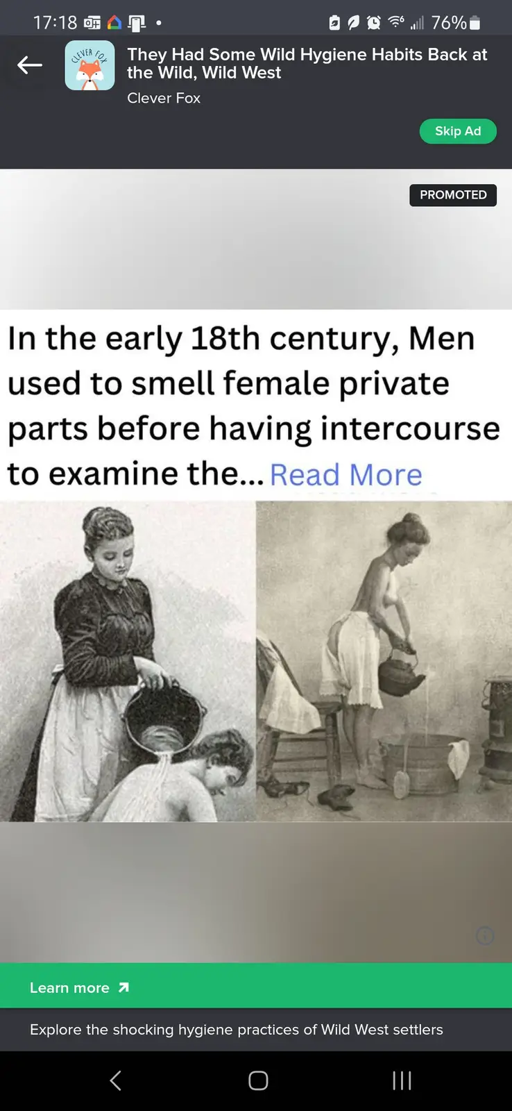The image displays two sepia-toned historical illustrations: one of a woman pouring water over another woman's head, and…