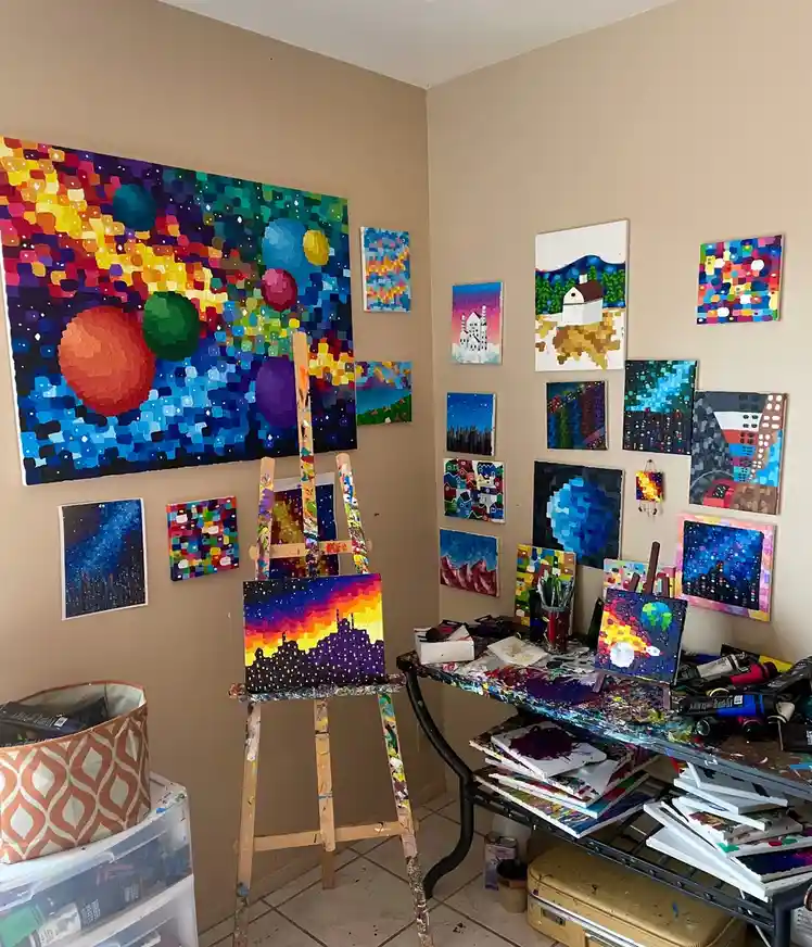 I followed my passion to become an artist, despite the doubts of others, and now I'm finally thriving!