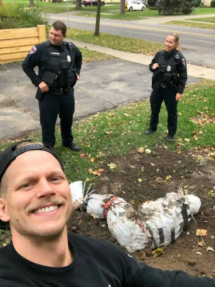 When Your Halloween Decoration Gets the Cops Called