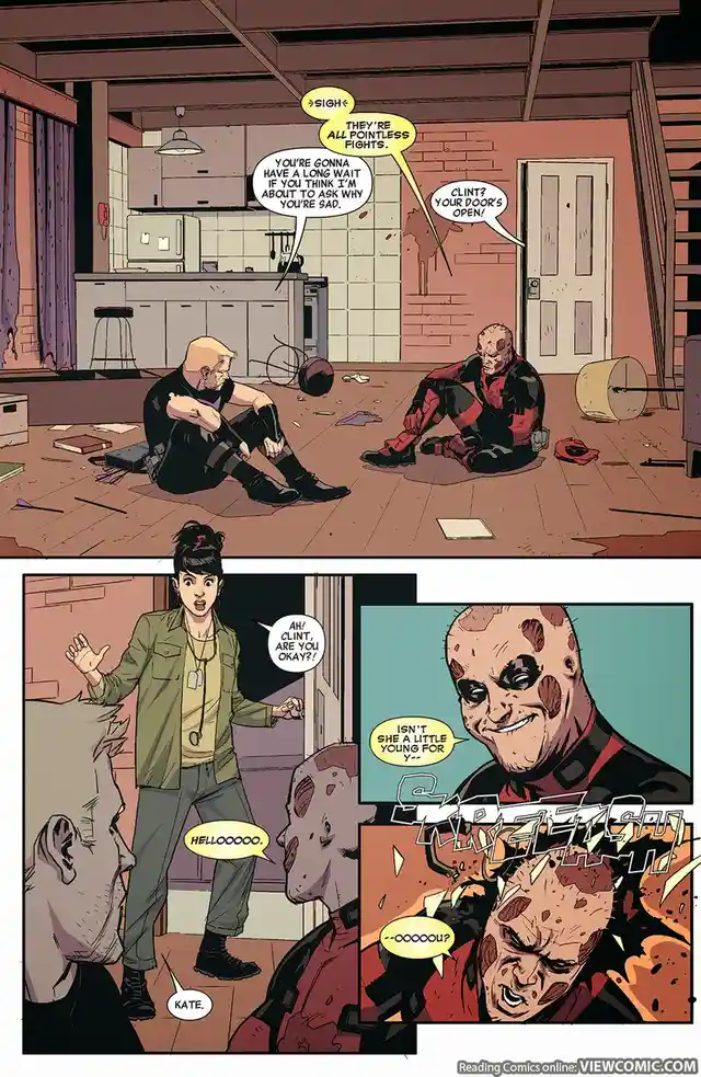 Hawkeyes vs Deadpool: A Scene Featuring Kate That Stole My Heart