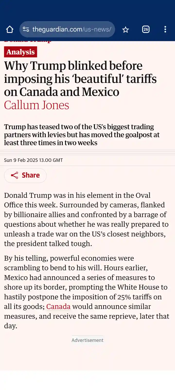 The Real Reason Trump Backed Down on Tariffs with Canada & Mexico