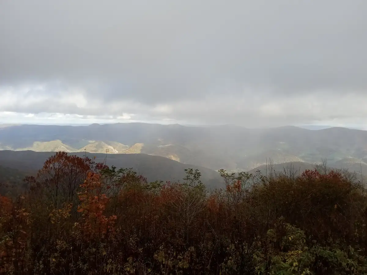 Discovering the Beauty of Spruce Knob in West Virginia - A Visit to Seneca Rocks-Spruce Knob National Recreation Area on October 15, 2024