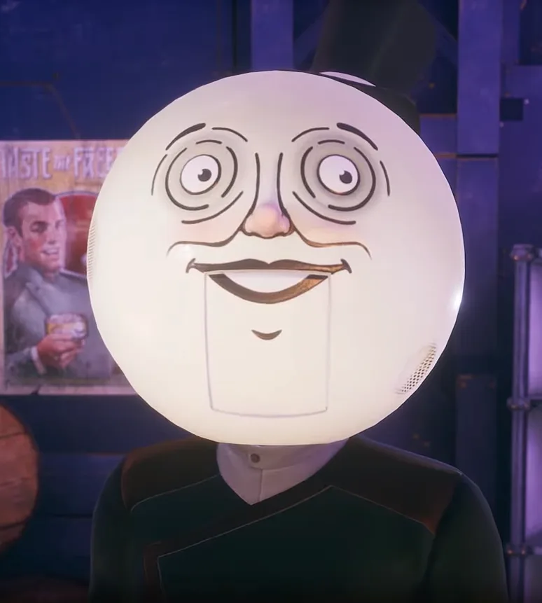 The Mystery of the Bald Man on the Moon: Why?