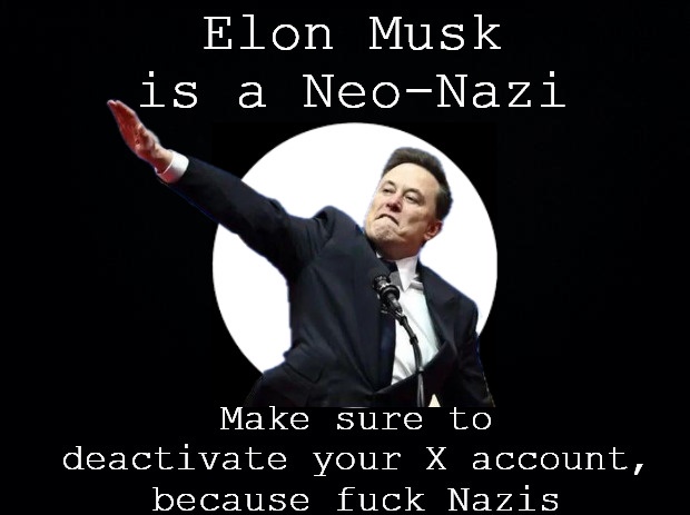 A black background image features a circular white spotlight on Elon Musk, who is wearing a dark suit and white shirt…