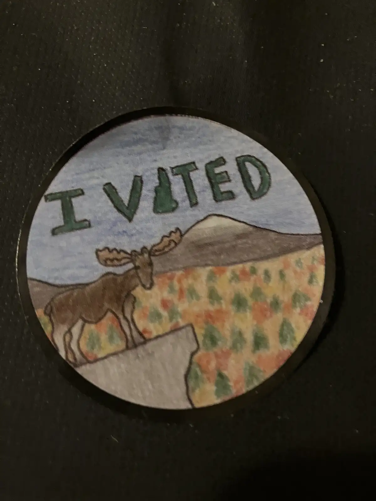 Creative Kids of New Hampshire Design Unique 'I Voted' Stickers