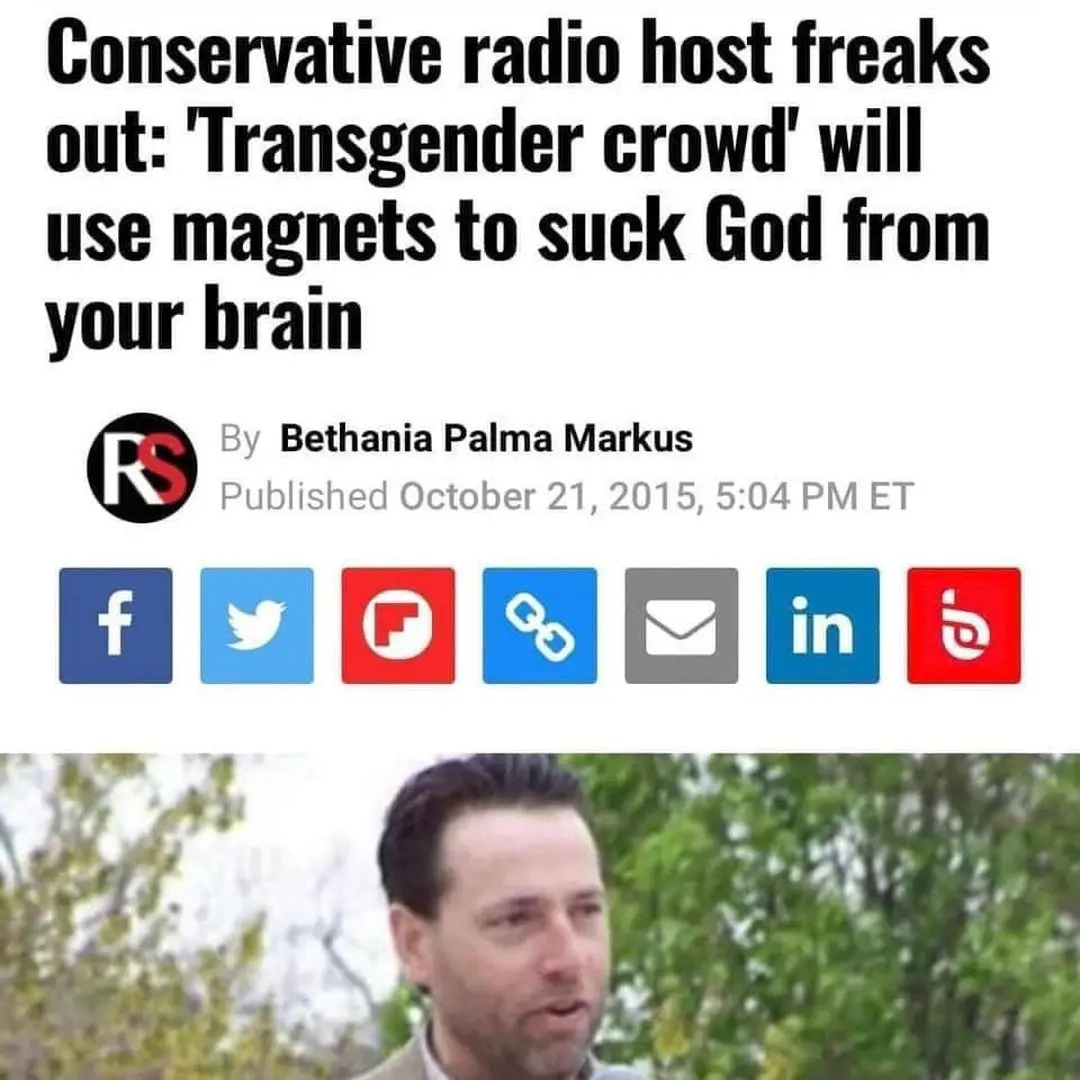 Wait until he finds out about MRIs - he's going to be furious!