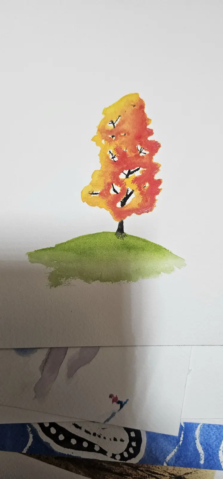 A Vibrant Autumn Tree in Full Glory