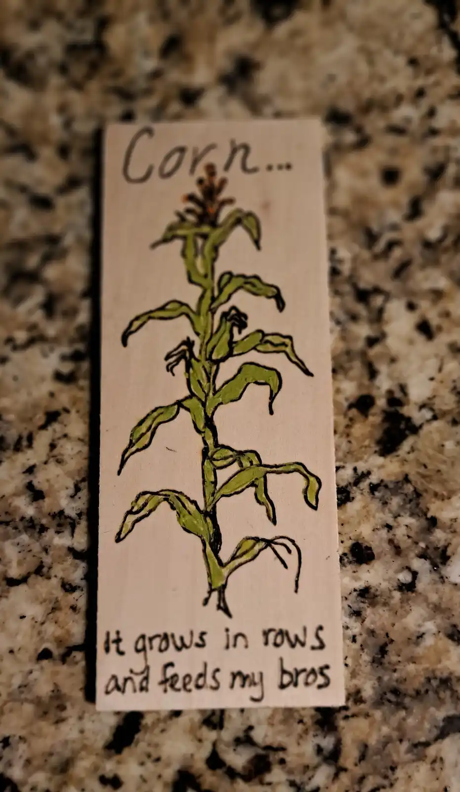 A Personal Tribute to Corn Tonight
