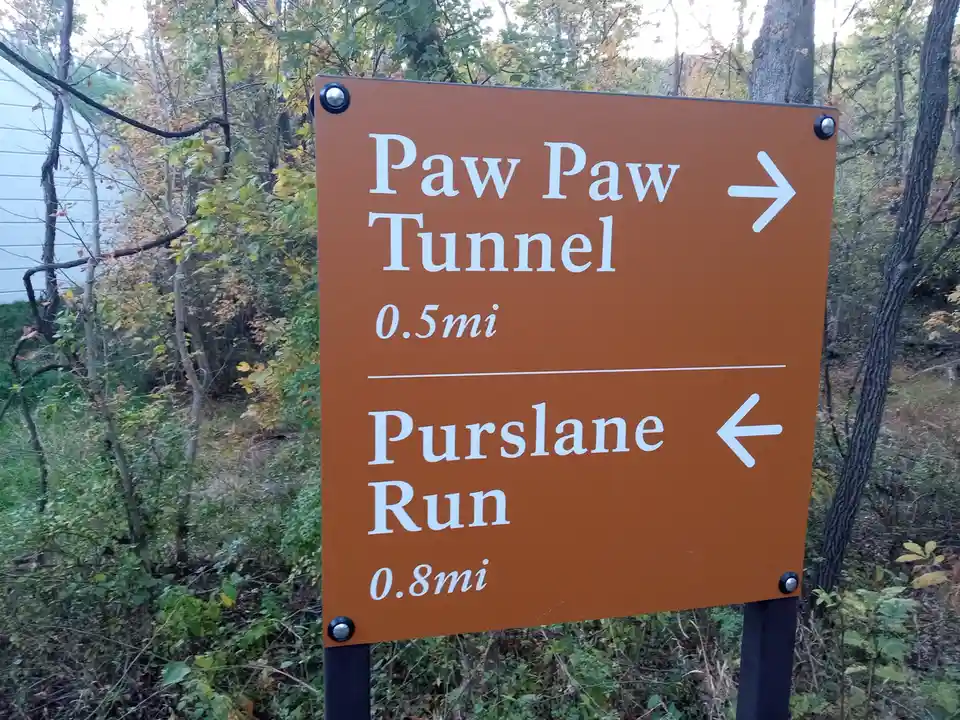 Exploring the historic Paw Paw Tunnel in Oldtown, MD - October 18, 2024