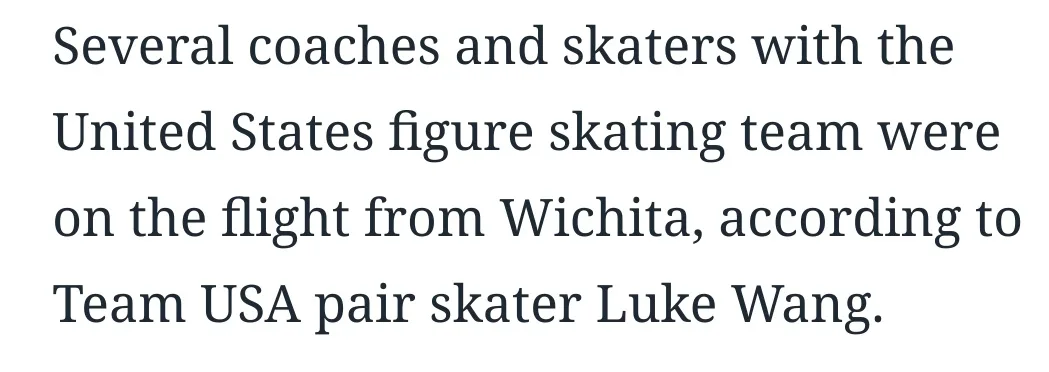 Passengers may include members of the ice skating community