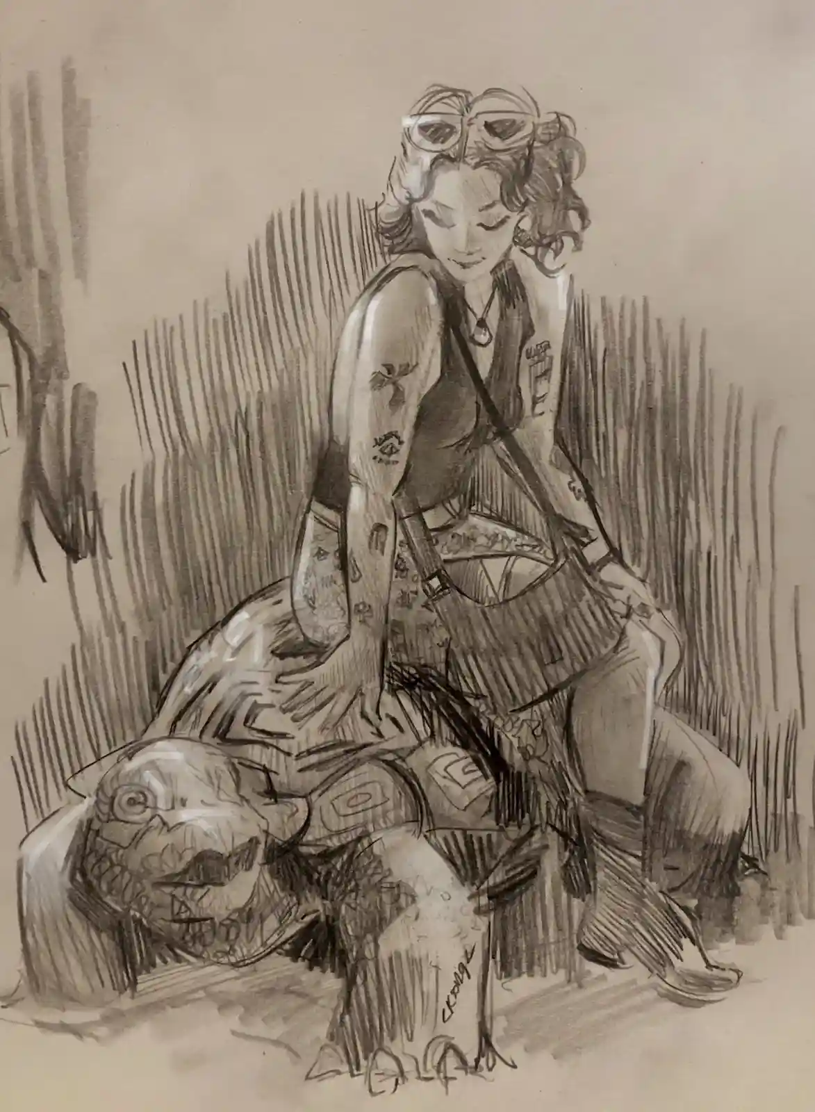 Meet the Charming Turtle Girl!