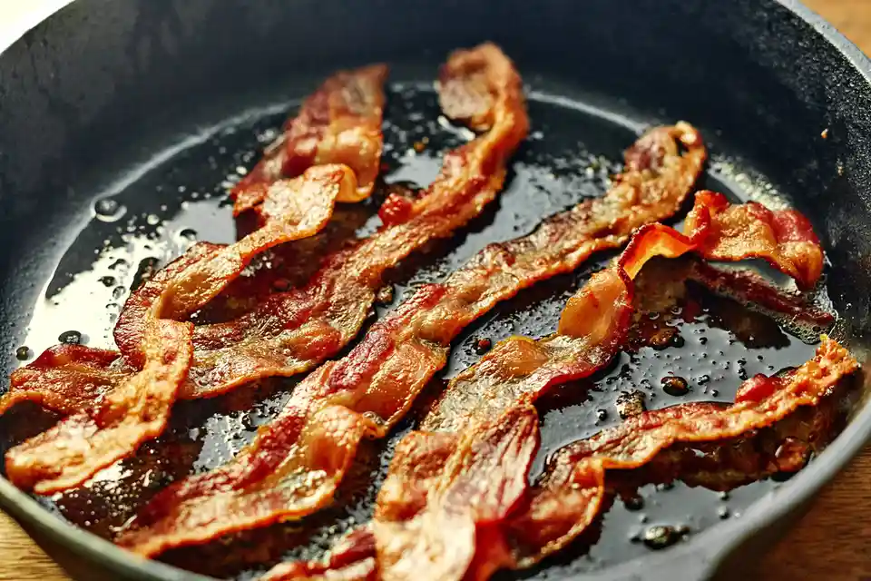 A Cautionary Tale: Don't Fry Bacon in the Buff