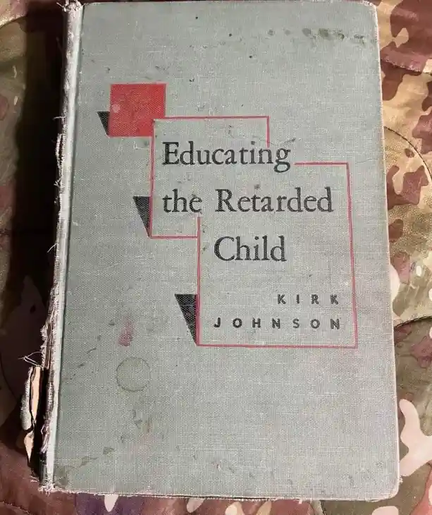 That moment when you discover an old book while cleaning out your parents' place.