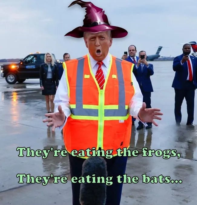 They're Eating the Frogs and Bats: Halloween Under Siege!