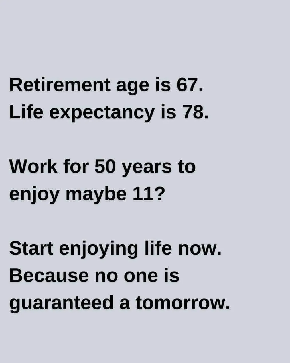 The Journey of Life Unfolds