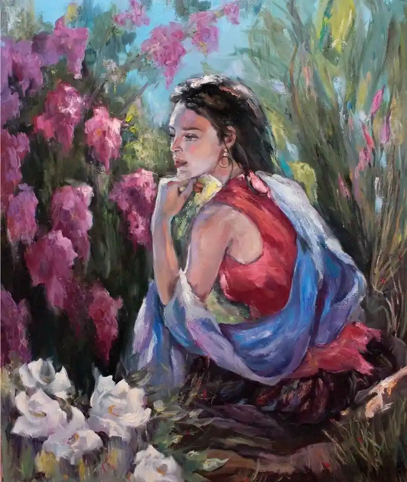Still in progress: My oil painting on canvas