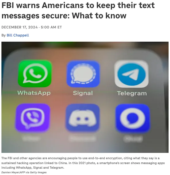 FBI's Urgent Reminder: Stop Texting!