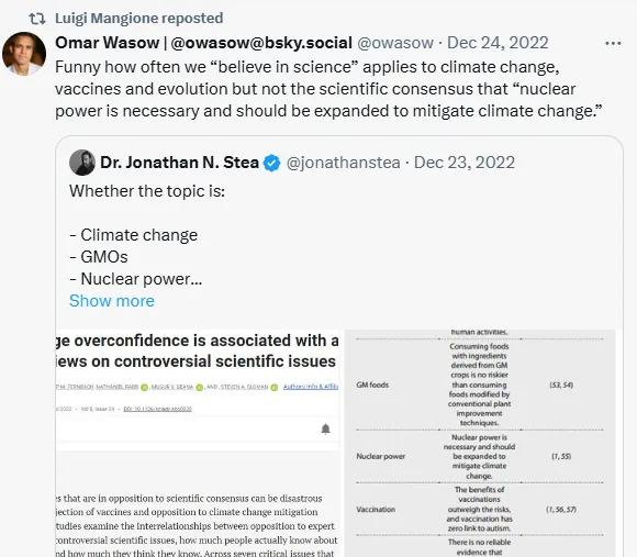 A screenshot of a tweet by Dr. Jonathan N. Stea showing a table from a scientific study. The table lists 'human activities'…