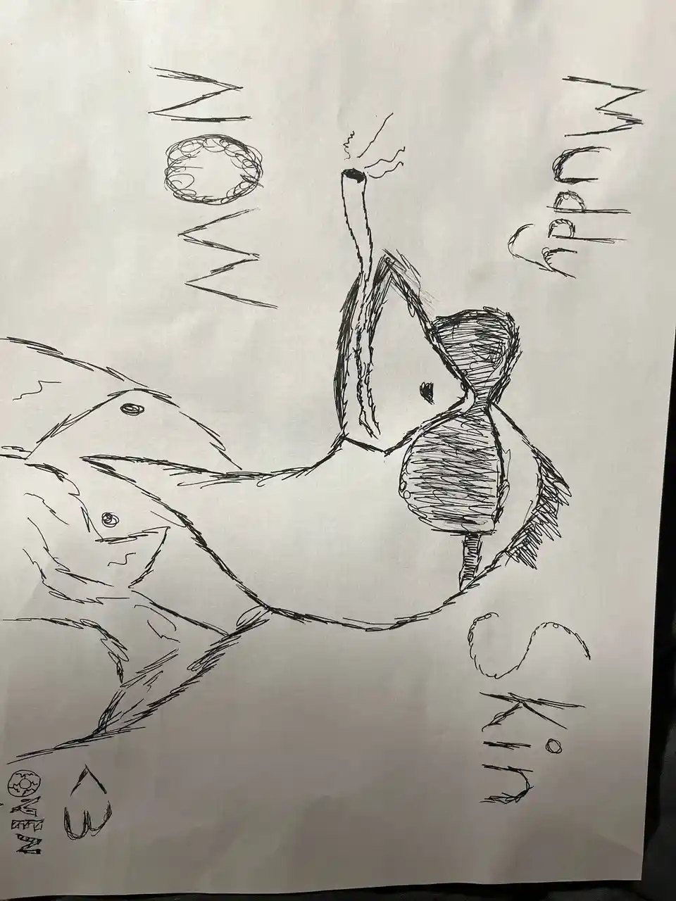 The Unconventional Blunt Duck