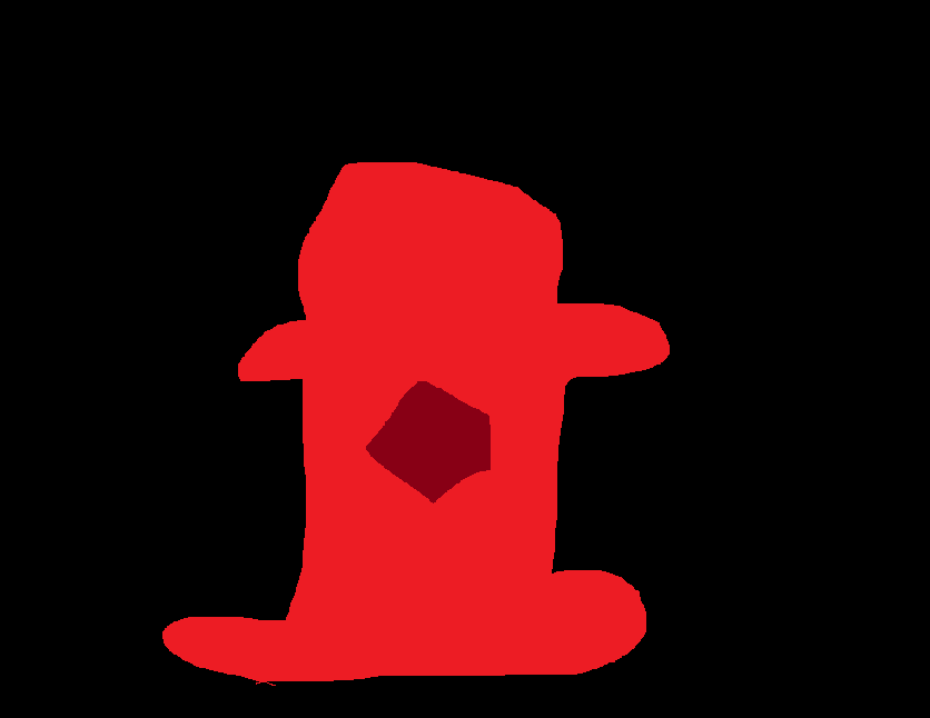 My Artistic Attempt: A Fire Hydrant in MS Paint