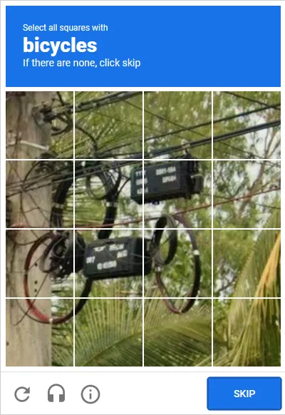 An image shows a grid of nine squares depicting tangled electrical wires, utility boxes, and palm fronds. The overlaid text…