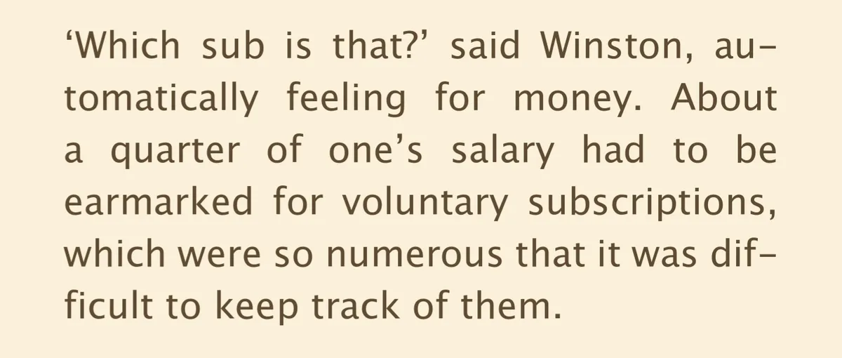 Orwell's Predictions Were Spot On...