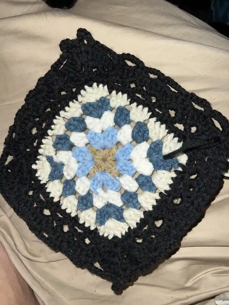 The Struggle is Real: Joining Granny Squares for a Timely Blanket