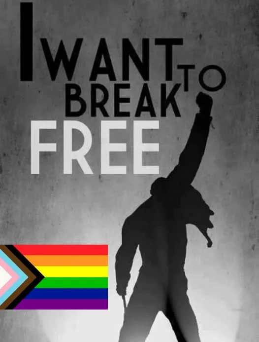 A black-and-white image shows a silhouetted person with one arm raised triumphantly, standing against a textured wall. The…