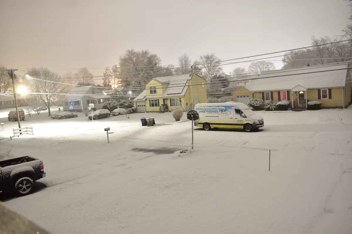The Magic of the Season: First Snowfall in CT