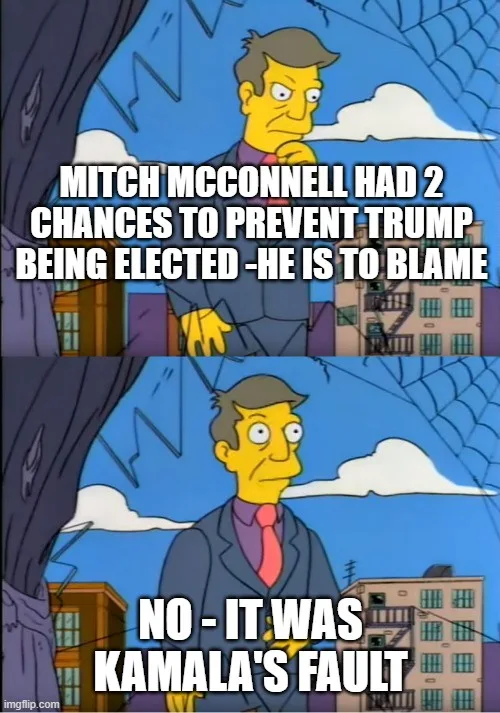 The image is a two-panel meme featuring the character Ned Flanders from The Simpsons. In the top panel, he looks concerned…